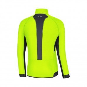 GORE WEAR Maillot R3 Partial WINDSTOPPER® Homme neon yellow / black
