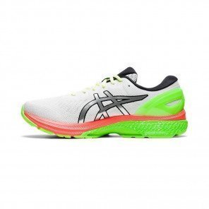 ASICS GEL-KAYANO 27 LITE-SHOW Homme WHITE / PURE SILVER 