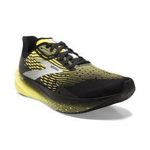 BROOKS HYPERION MAX Homme BLACK/BLAZING YELLOW/WHITE