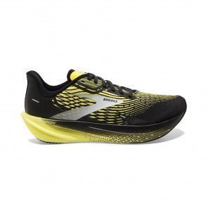 BROOKS HYPERION MAX Homme BLACK/BLAZING YELLOW/WHITE