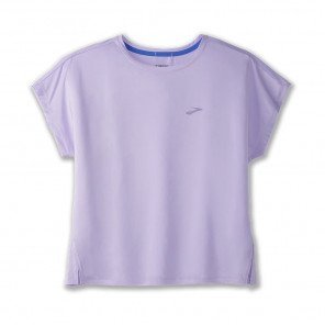 BROOKS T-shirt manches courtes Sprint Free Femme Violet Dash