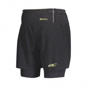 SCOTT Hybrid Shorts RC Run Homme black/yellow