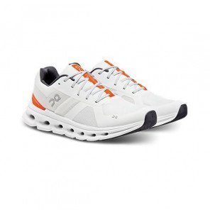 ON RUNNING CLOUDRUNNER Homme UNDYED-WHITE | FLAME