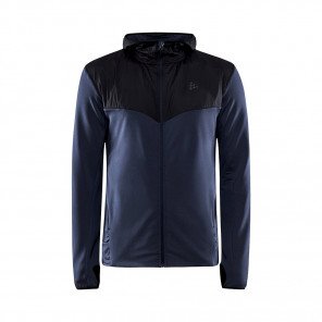 CRAFT ADV CHARGE JERSEY HOOD JACKET Homme BLUES-BLACK