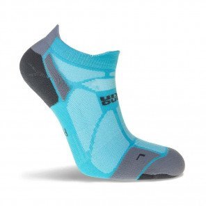 HILLY marathon fresh socklet Mixte peacock/charcoal