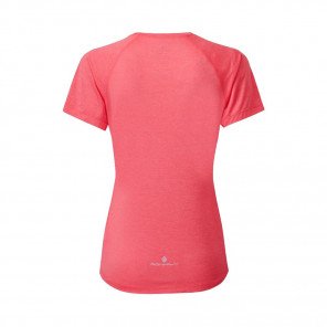 RON HILL Wmn's Tech S/S Tee Femme Cocoa/Powder Pink