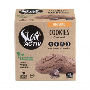 Stay'Activ Cookies Chocolat X5