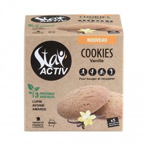 Stay'Activ Cookies Vanille x5