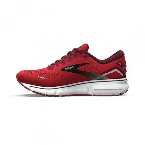 BROOKS GHOST 15 HOMME RED/BLUE HAZE/WHITE