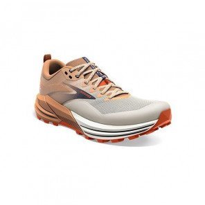 BROOKS CASCADIA 16 Homme WHITE/BISCUIT/ROOIBOS