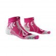 X-SOCKS Chaussettes Run Trail Energy Femme |  Flamingo Pink / Pearl Grey