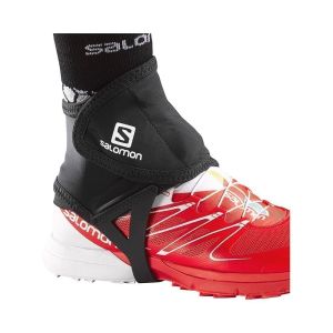 SALOMON TRAIL GAITERS LOW Mixte BLACK